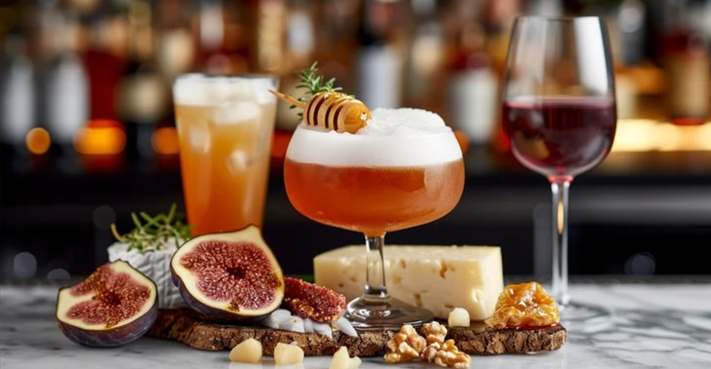Taste Caloundra - cocktails at sunset